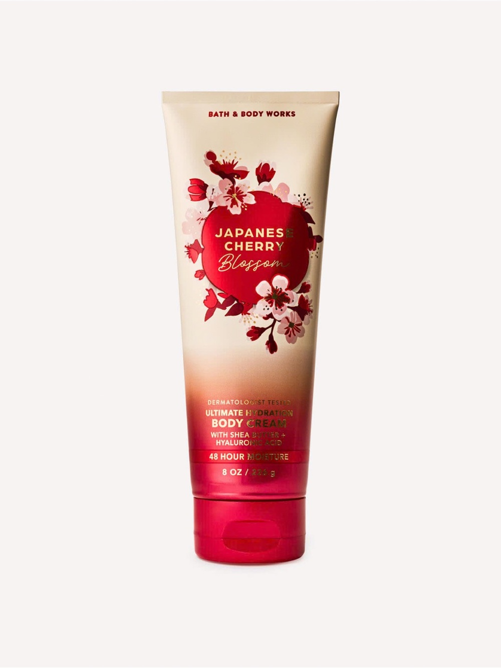 Bath & Body Works Japanese Cherry Blossom Body Cream 8oz NEW